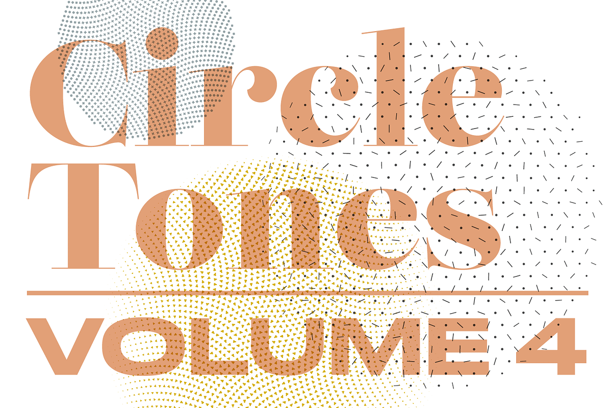 CircleTones Vol.4 | Gradated Circles, a Texture Graphic by invisiblelayer (Photo 1 of 5)