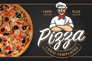Pizza Logo Templates