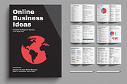 Online Business Ideas Template, a Stationery Template by MightyDesign (Thumbnail 1 of 6)