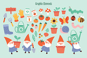 Little Sprouts Garden Illustrations, an Illustration by taraleicreative (Thumbnail 2 of 6)