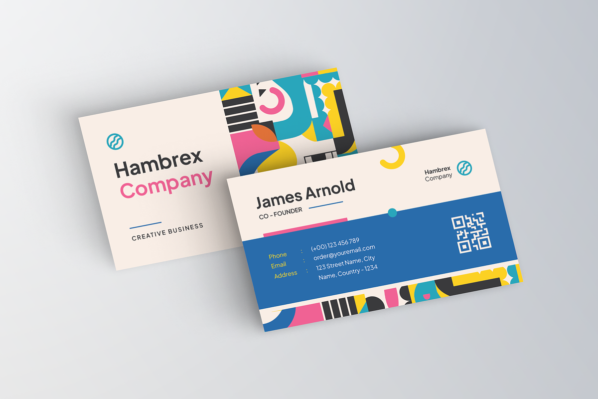 Creative Agency Business Card, a Business Card Template by Annora Studio (Photo 2 of 5)