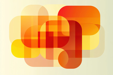 Abstract colorful waves line shapes, an Abstract Photo by Pixeness