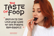 Xenack Angeth - Display Food Font, a Handwritten Font by productype1 (Thumbnail 5 of 10)