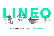 45 LANDSCAPES ICONS, an Icon by sharpnose (Thumbnail 1 of 6)