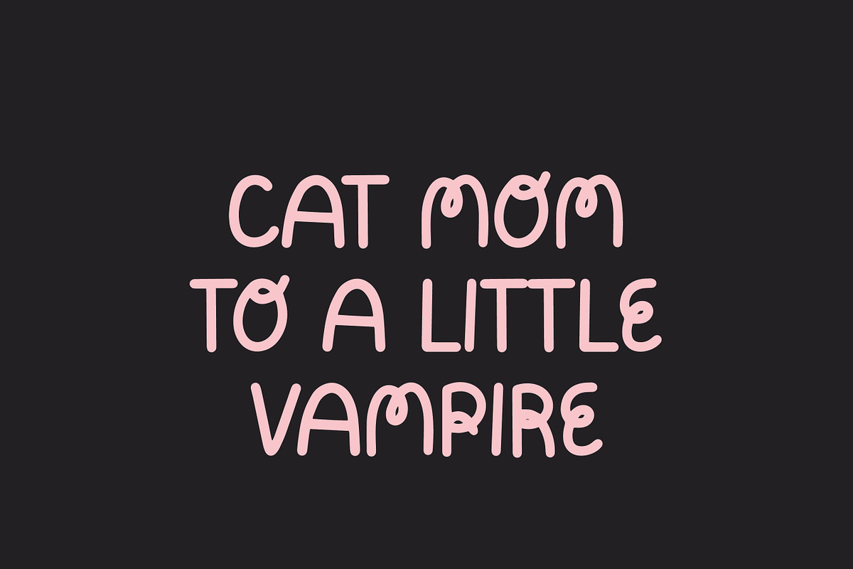Fangs / Playful Hand-lettered Font, a Sans Serif Font by Forth and Wild (Photo 7 of 7)