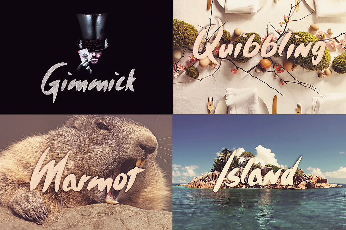 Timothy Font preview 3