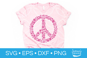 Peace Symbol SVG Peace Sign SVG