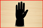 12 Glove Silhouette Clipart Bundle, an Illustration by Creativeshirt (Thumbnail 3 of 4)