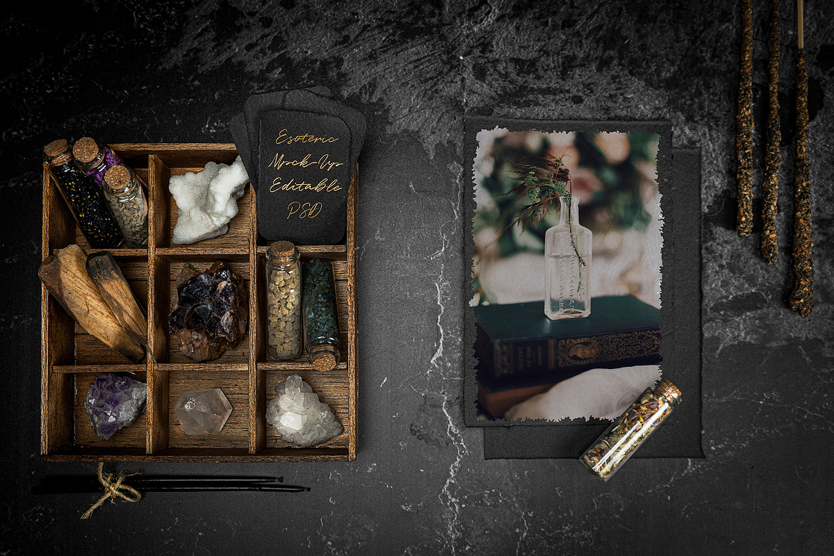 Esoteric and Mystique Mock-up Pack, a Merchandise Mockup by Motion-Box (Photo 8 of 8)