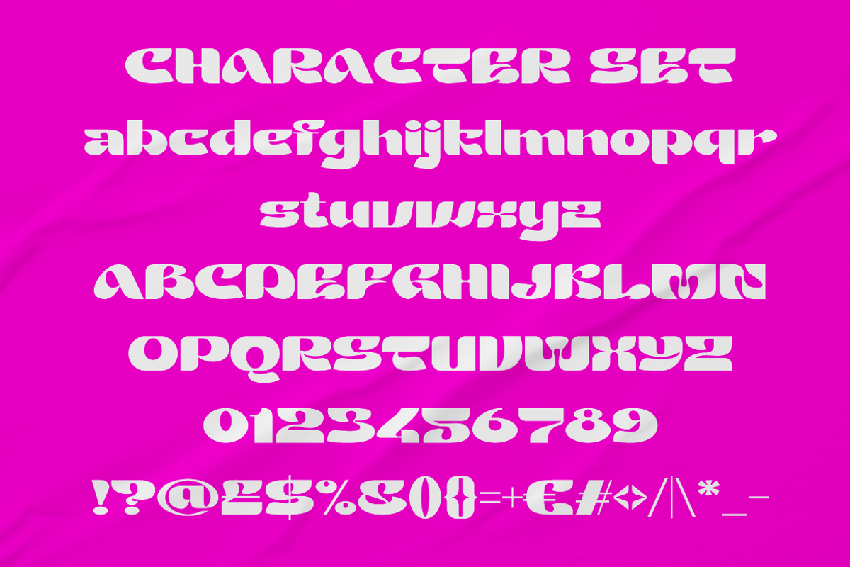 Nomza Modern Bold Display Font, a Font by PutraCetol Studio (Photo 5 of 5)