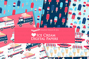 Ice Cream Party, Ice Cream Truck, an Illustration by Mia's Graphic Design (Thumbnail 9 of 9)