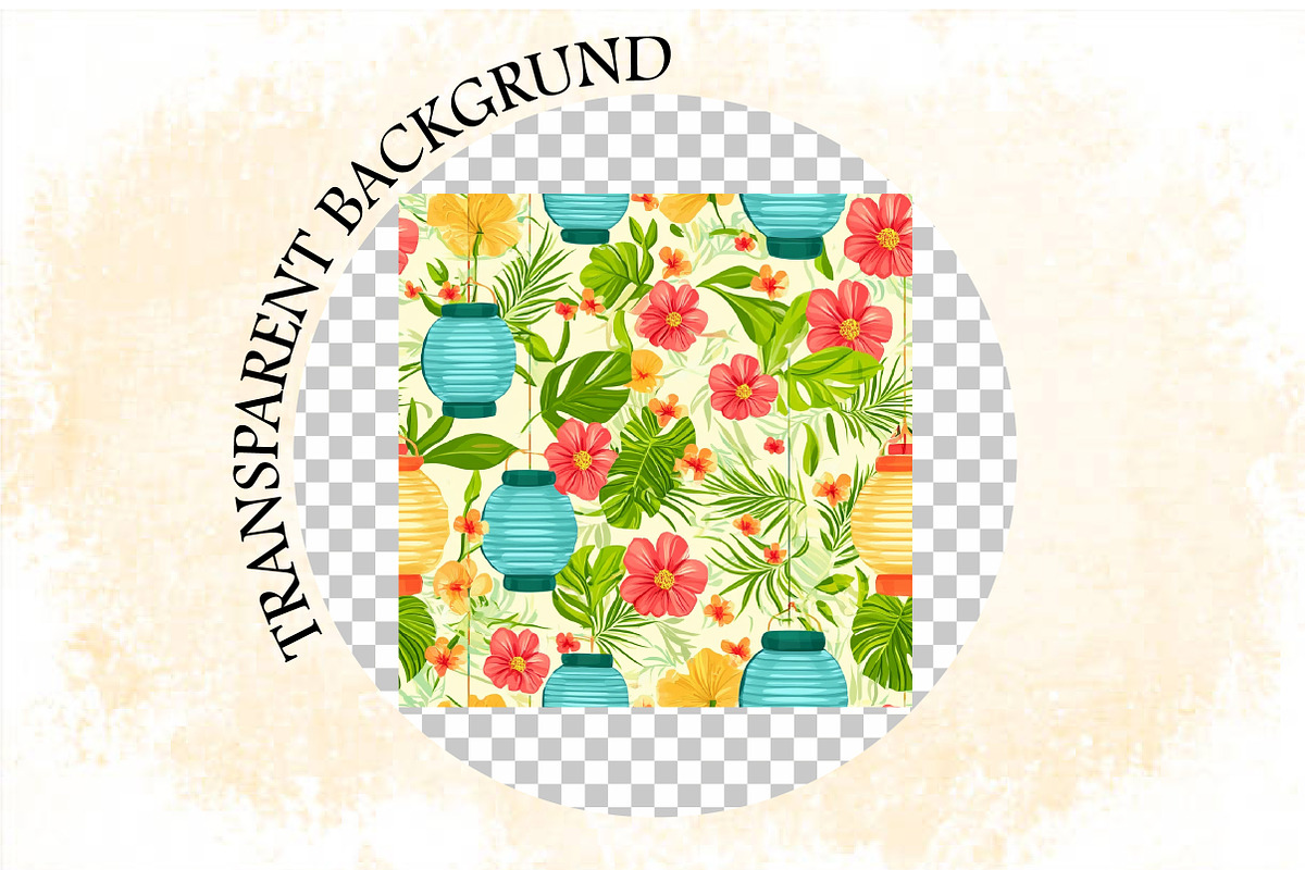 Summer Seamless Pattern, an Illustration by SVGArt (Photo 7 of 9)