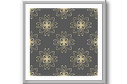 Floral Seamless Vector Pattern, a Decorative Illustration by FineArtStudio (Thumbnail 2 of 3)
