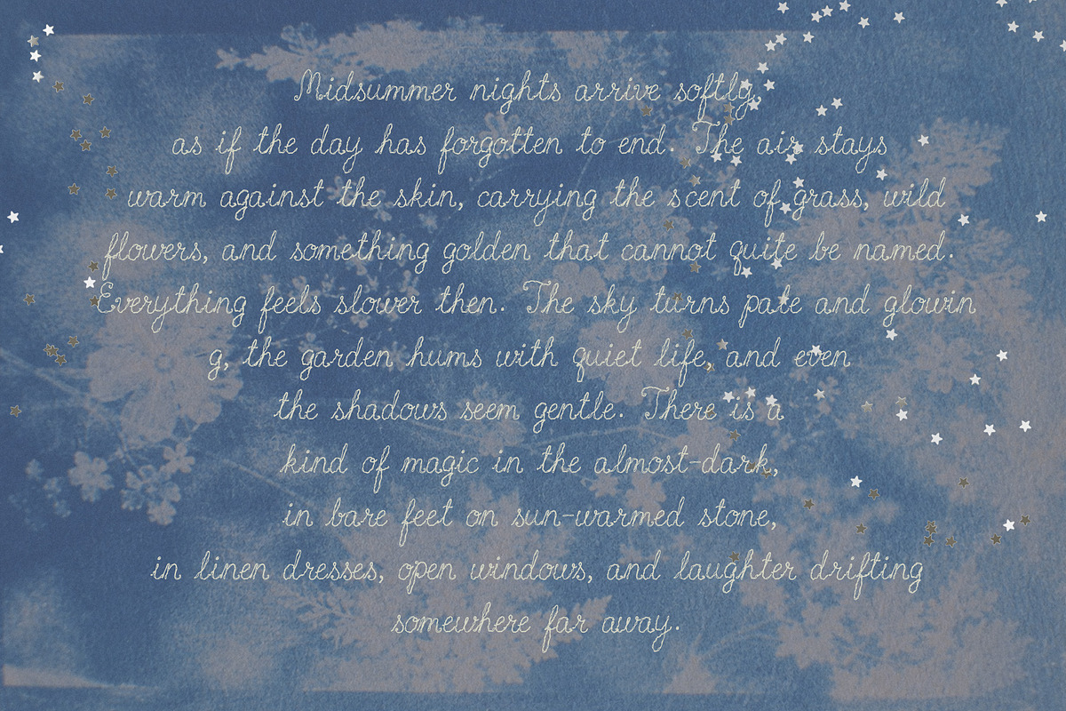 Handwritten Whimsy Stitched Font, a Handwritten Font by Laras Wonderland (Photo 7 of 12)