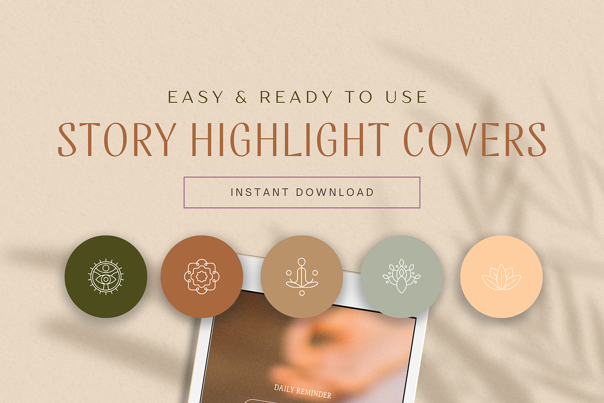 Bloom Yoga Earth Canva Template, a Social Media Template by The Inspired Brand (Photo 6 of 6)