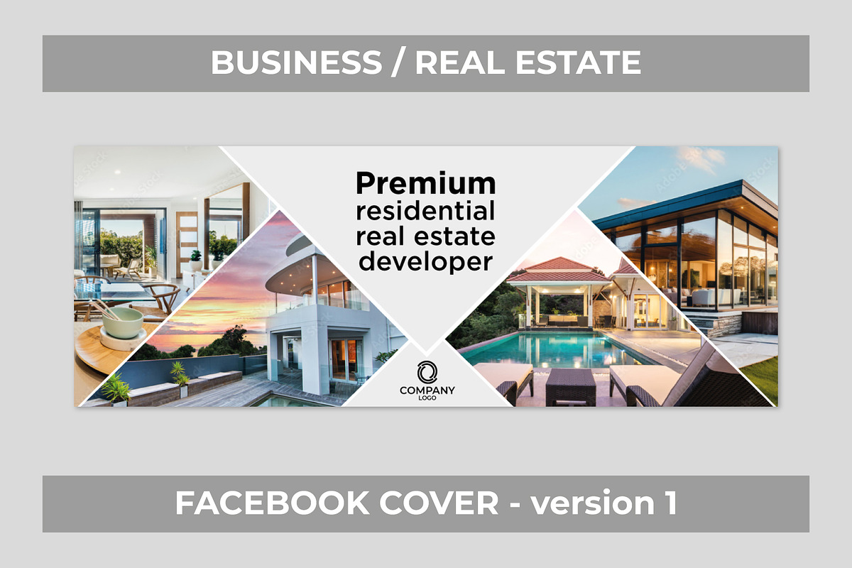 3 Facebook cover templates, a Social Media Template by Malst (Photo 2 of 4)