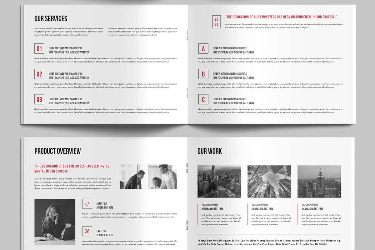 Pitch Deck Brochure Design, a Brochure Template by MightyDesign (Photo 5 of 9)