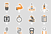 Fitness and Gym Themes, a Food Illustration by TAlex (Thumbnail 6 of 7)