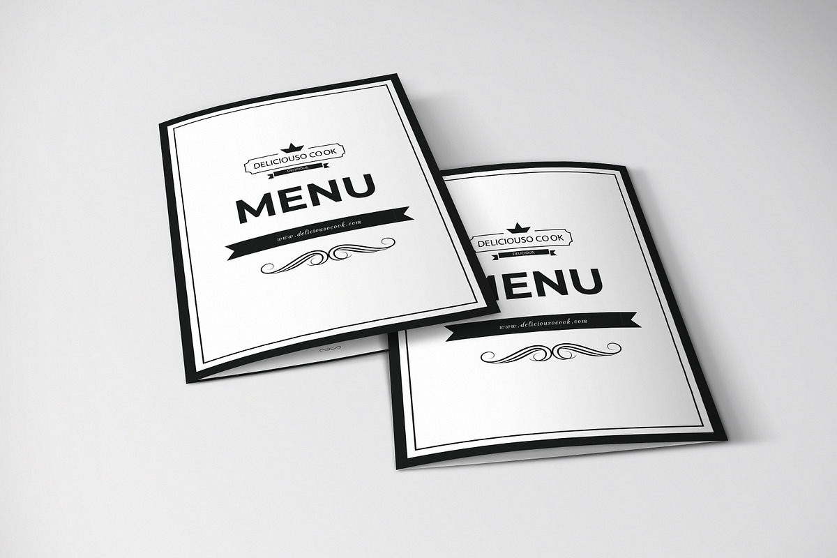 Restaurant Menu Brochure, a Brochure Template by Template Shop (Photo 5 of 5)