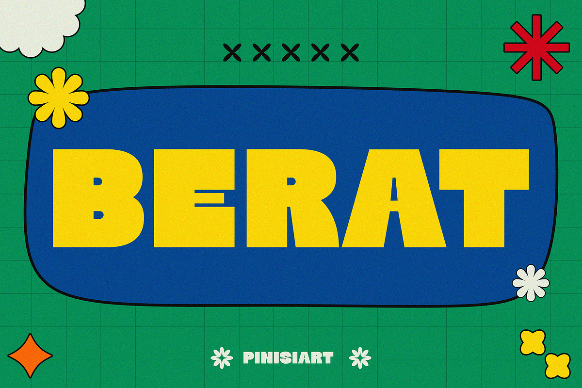 BERAT, a Font by Pinisi ART (Photo 1 of 10)