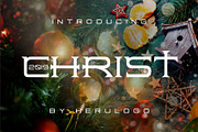 Christ2019, a Serif Font by herulogo (Thumbnail 1 of 4)