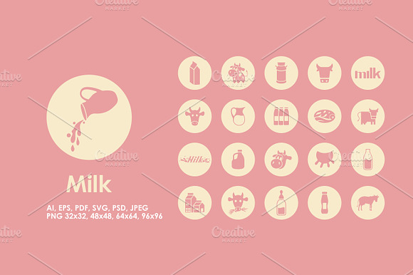 Milk Icons