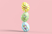 Easter Eggs Mock-up, a Product Mockup by Se٧enStudio (Thumbnail 6 of 11)