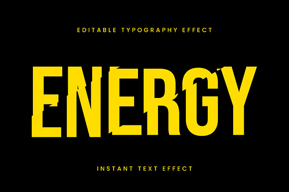 Bold Energy Text Effect