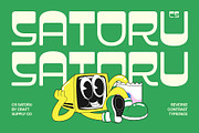 CS Satoru – Reverse Contrast Font, a Sans Serif Font by Craft Supply Co. (Thumbnail 1 of 8)