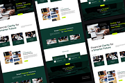 Figma Finance Landing Page Template, a Landing Page Template by Musara (Thumbnail 3 of 6)