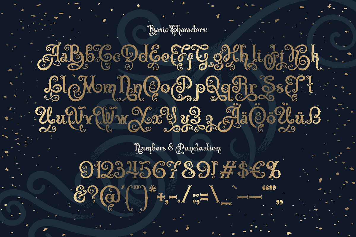 Magic Garden Font & Graphics preview 6