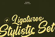 Bardies Bold Script Font, a Script Font by Pipello Grafik (Thumbnail 6 of 11)
