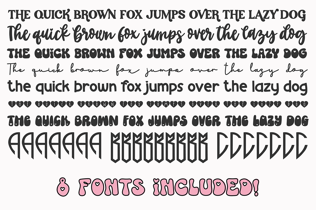 HAPPY VALENTINE Font Bundle, a Script Font by Blush Font Co. (Photo 2 of 3)