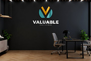 PSD Logo Mockup in Modern Office, a Product Mockup by Ayy (Thumbnail 10 of 24)