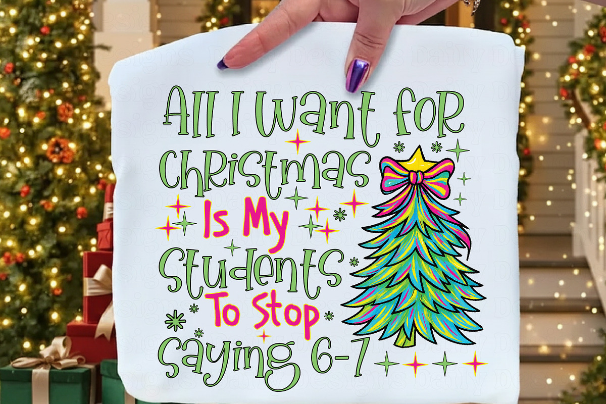 Teacher Christmas Students 67 Png Fu, an Illustration by Daily.Designs (Photo 5 of 6)