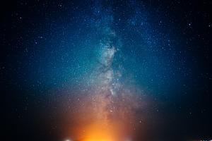 Milky way long exposure