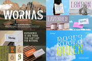 Modern Display Font Bundle 7, a Script Font by Nathatype (Thumbnail 11 of 11)