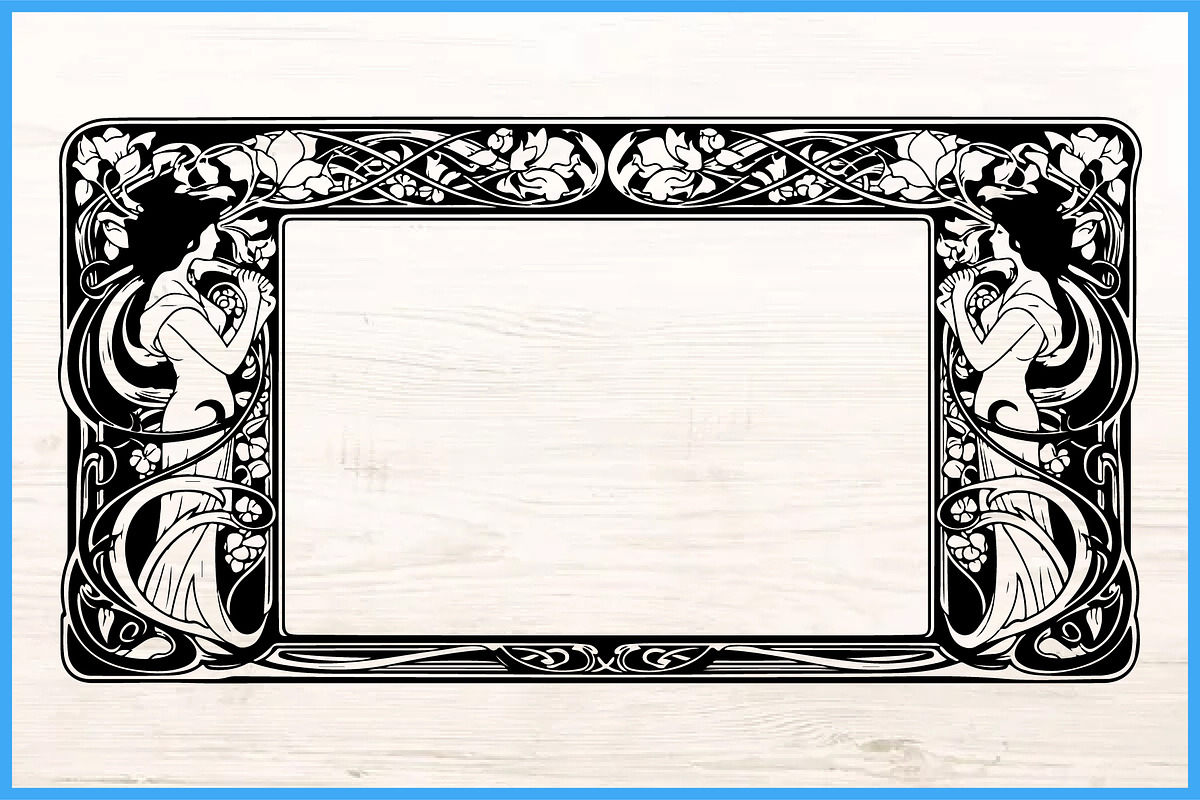 25 Elegant Ornamental Frame SVG Set, a Decorative Illustration by Artivon (Photo 3 of 4)