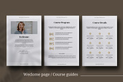 eCourse Workbook InDesign template, a Magazine Template by 3.14&Co (Thumbnail 4 of 11)