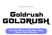 Goldrush, a Serif Font by Wow Magic (Thumbnail 1 of 3)