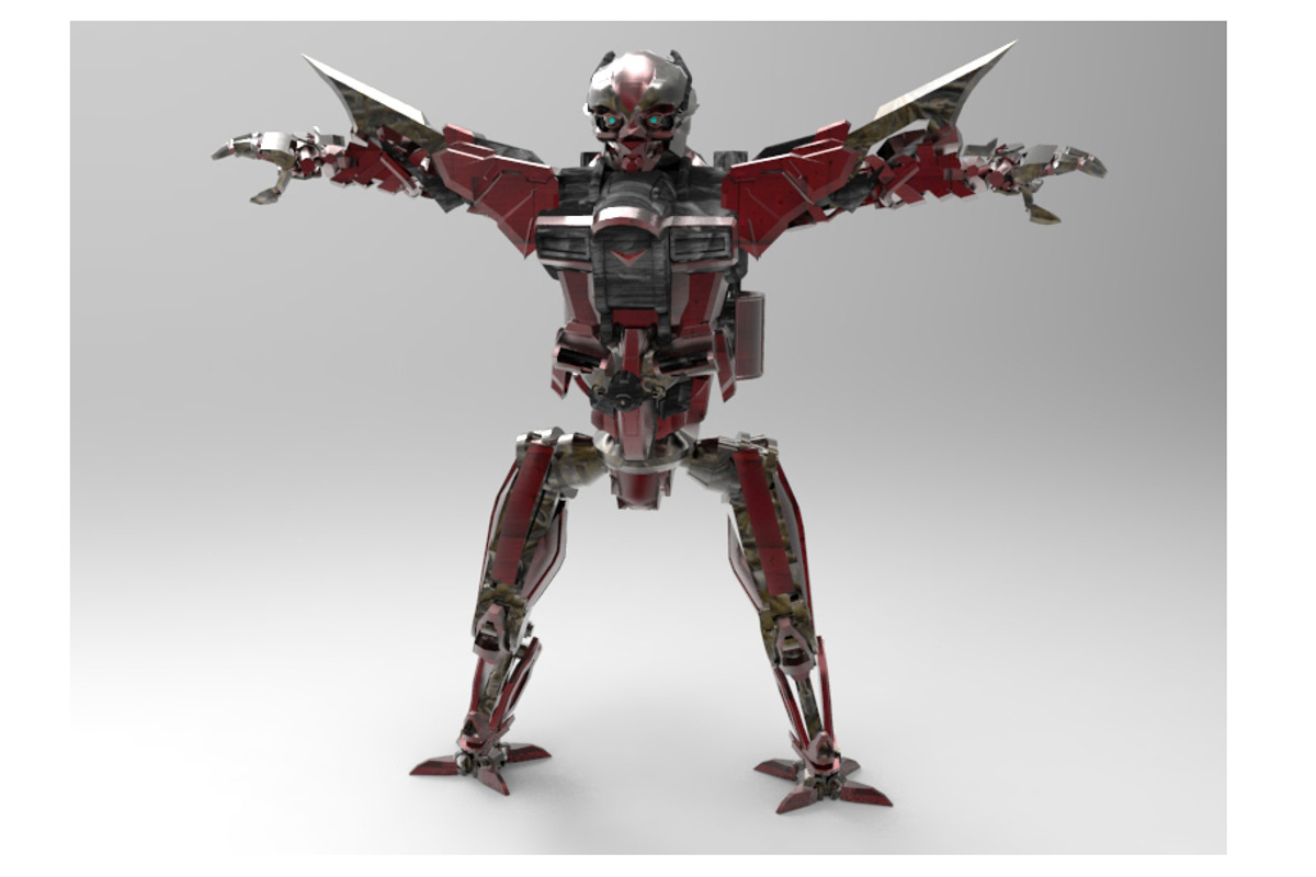 VroboM1, a Characters & Person 3D Model by Gblack Id (Photo 6 of 9)