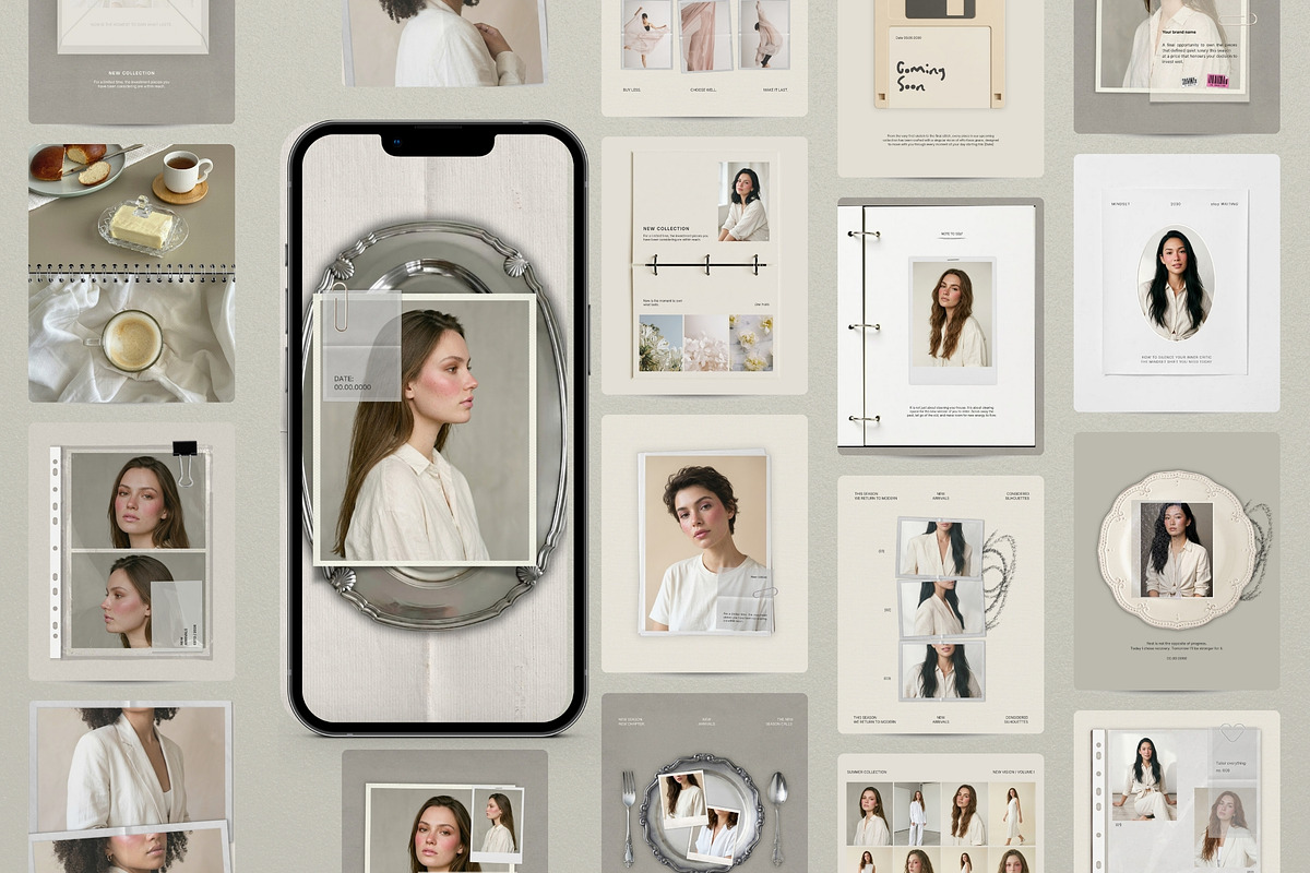 Minimalist Aesthetic Collection, a Social Media Template by Pani Temp. (Photo 3 of 14)