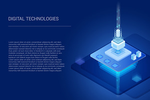 Protecting data security concept