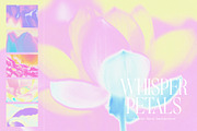 70 Whisper Petals Floral Backgrounds, a Texture Graphic by Feelsoul (Thumbnail 1 of 8)