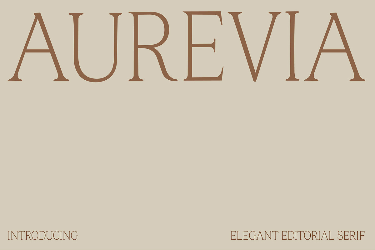 Aurevia Serif contemporary elegance., a Serif Font by kavoon (Photo 1 of 19)