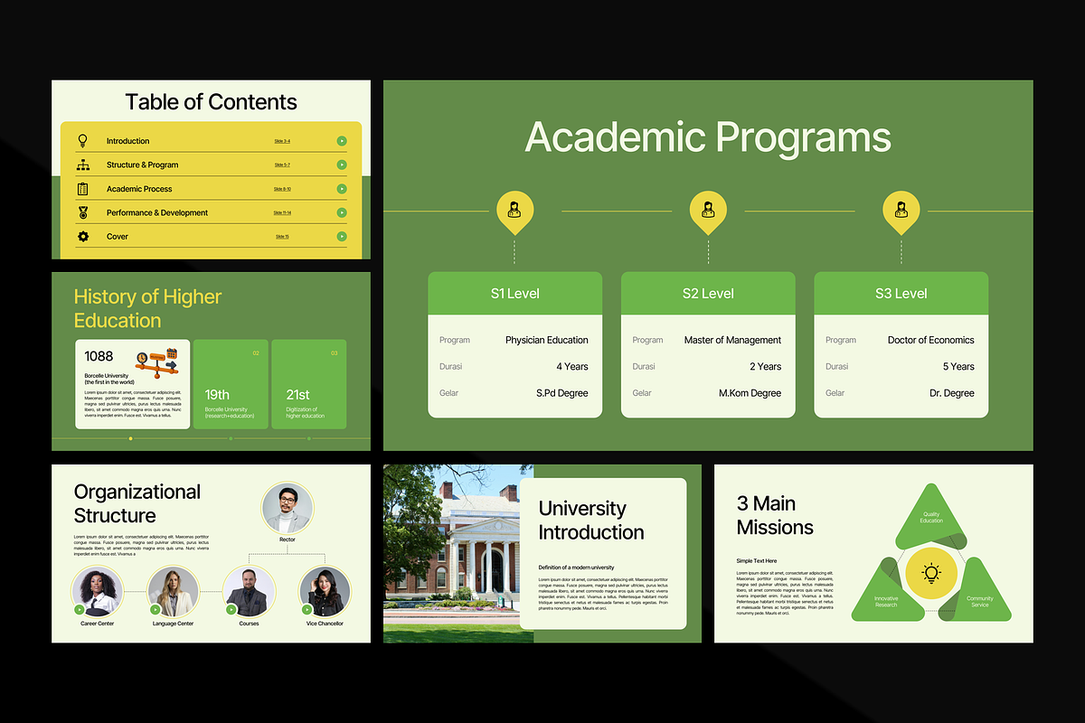 University - Keynote Template, a Presentation Template by YossyOneStd (Photo 3 of 4)