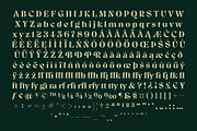 Room 205, a Font by Simon Walker (Thumbnail 3 of 8)