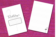 Flamingo Notebook Canva Template, a Design Template by Milladale (Thumbnail 4 of 5)
