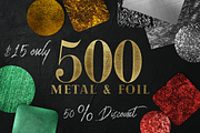 Huge Gold foil Textures Bundle, a Texture Graphic by Lola Store (Thumbnail 1 of 28)