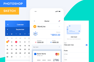 Pocket UI Kit Fintech App